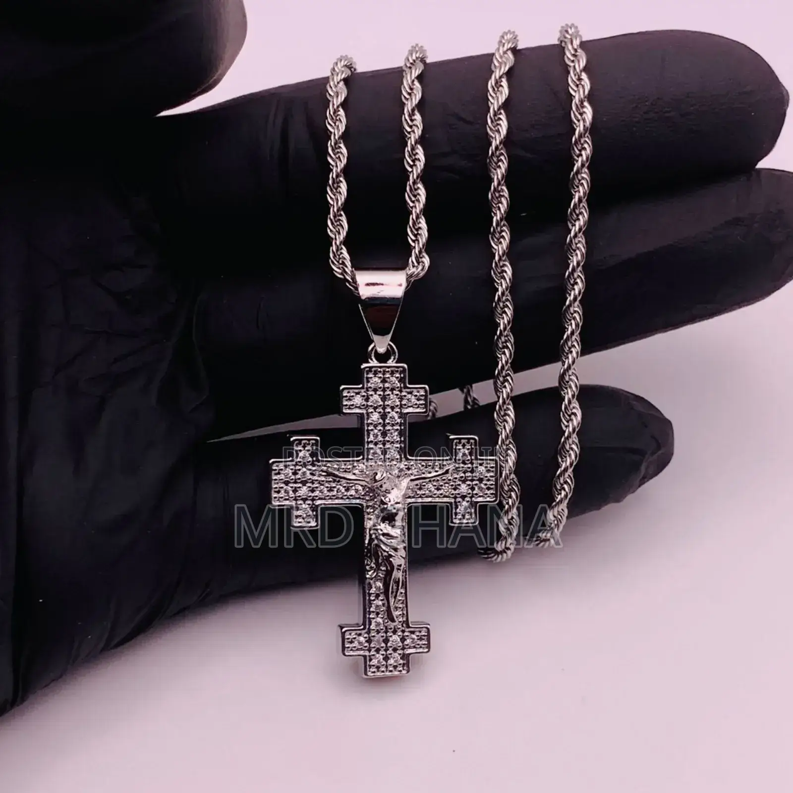 Jesus Silver Pendent Chains