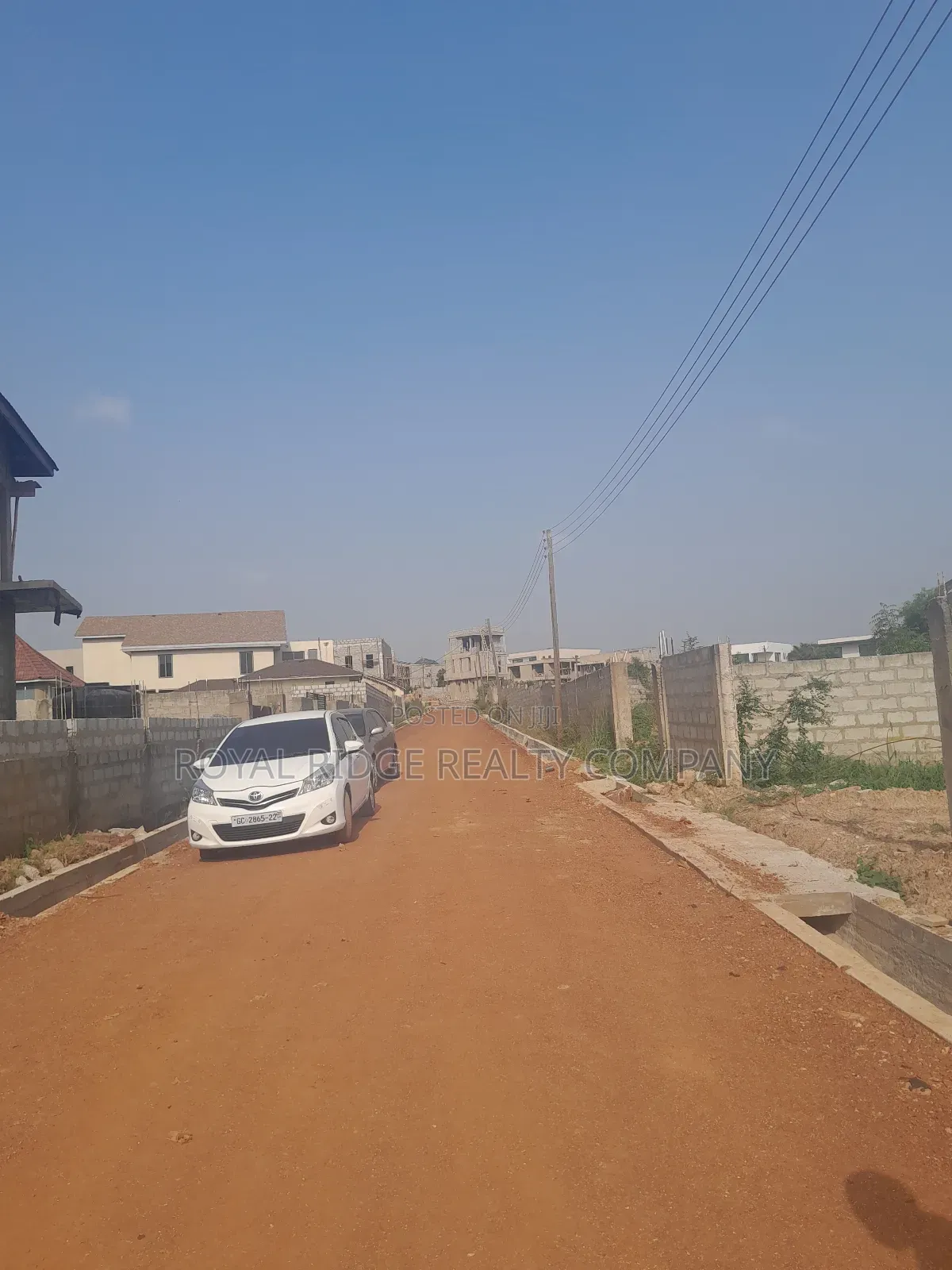 A Plot of Land for Sale in a Gated Community