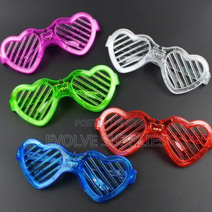 Led Heart Shaped Party Glasses