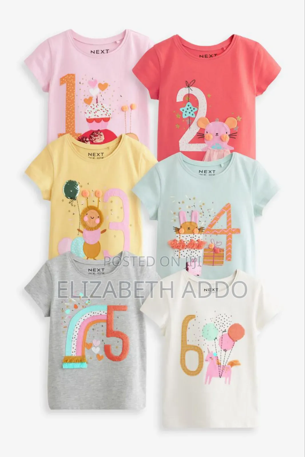 Customized Kids T-Shirts for Birthdays and Parties