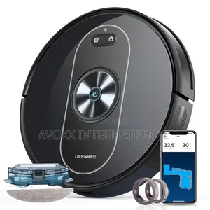 Robot Vacuums Mop, Deenkee 3000pa Strong Suction,180 Mins