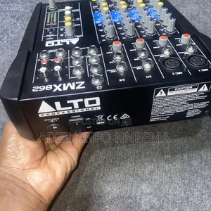 Alto Professional Zmx862 Compact Live Sound Mixer 6-Channel