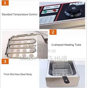 6l Deep Fryer - Boma