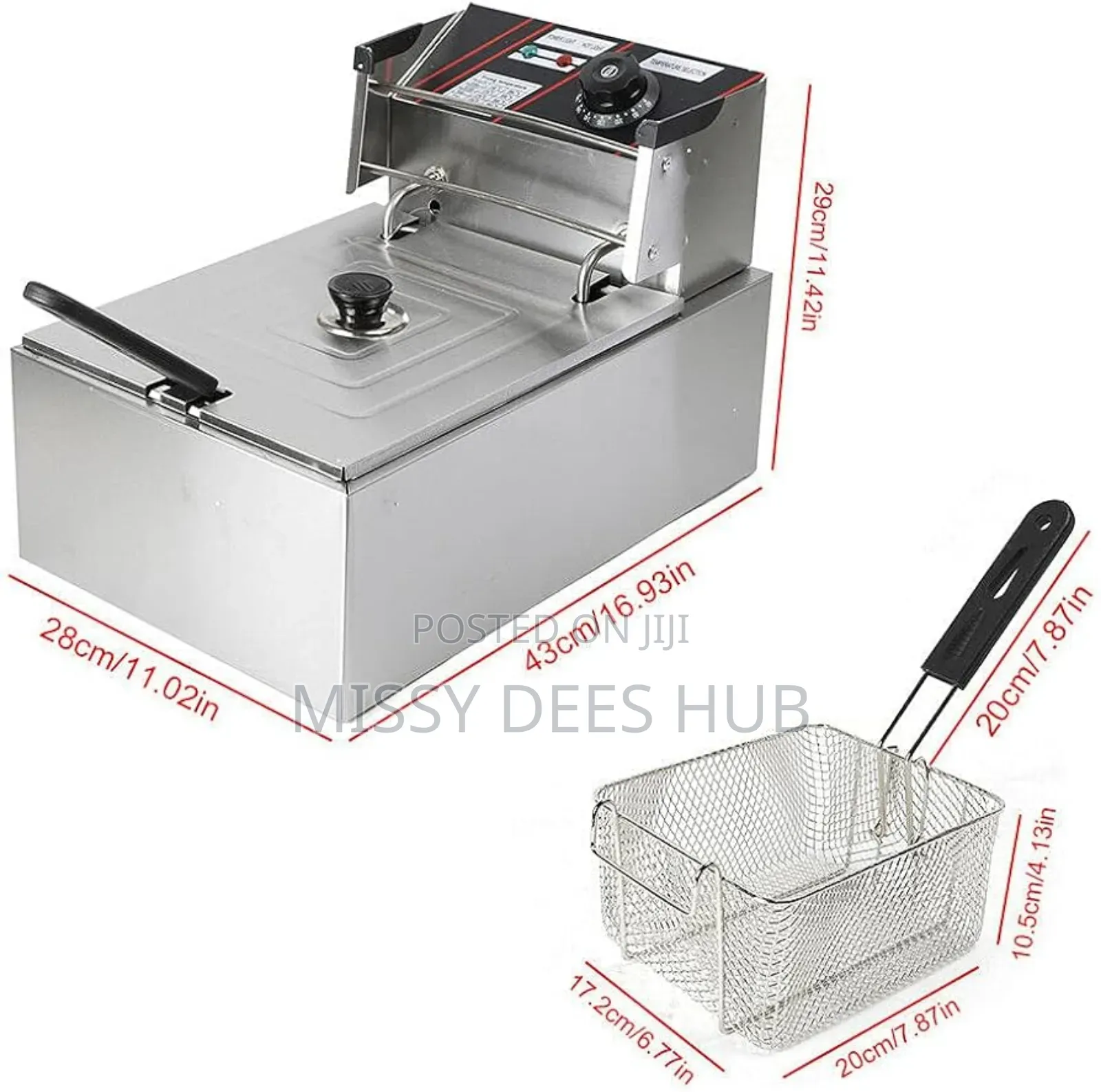 6l Deep Fryer - Boma