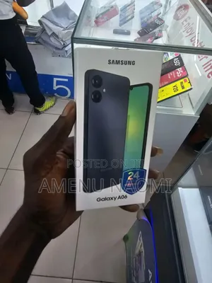 New Samsung Galaxy A06 64 GB Black