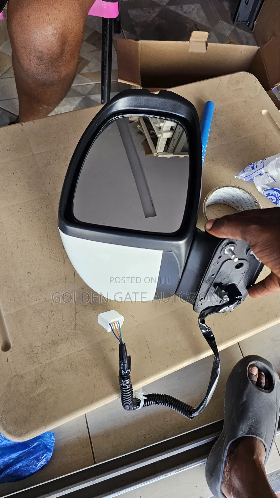 Honda Fit 2014 to 2020 Driving Mirror With Led Pair