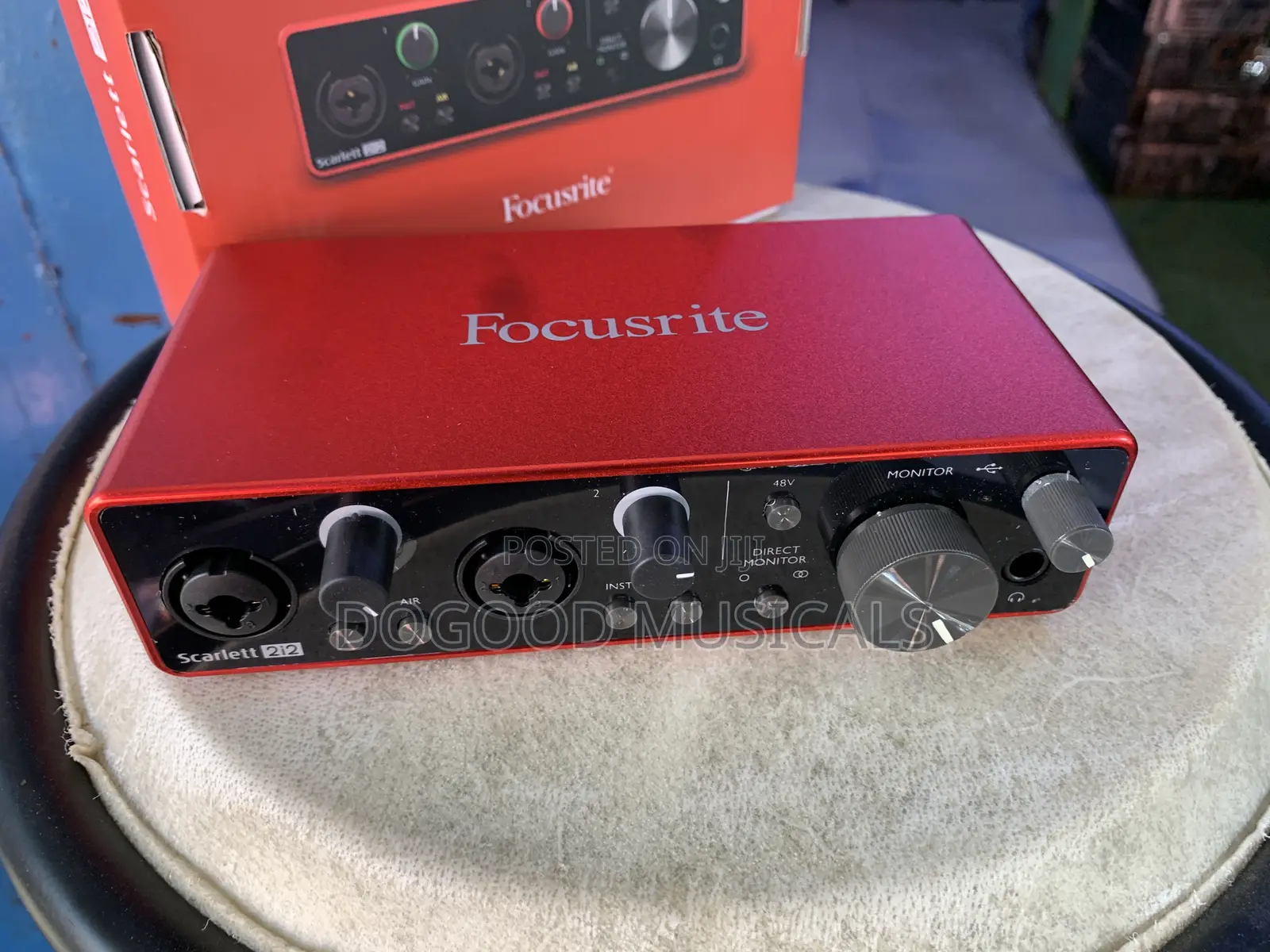 Focusrite Scarlett 2i2 3rd Gen Usb Audio Interface