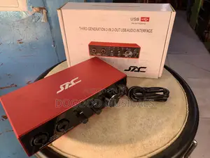 Jac 2x2(2i2)3rd Gen Usb Audio Interface(Soundcard)