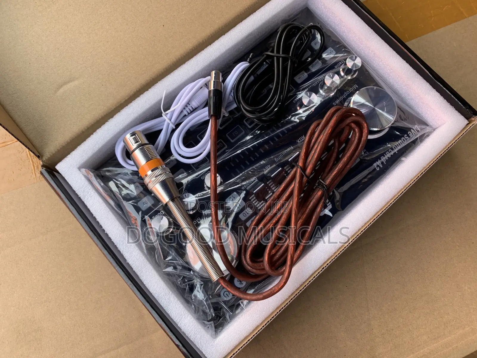 Jac Professional Audio Mixer,A2 Live Sound Card