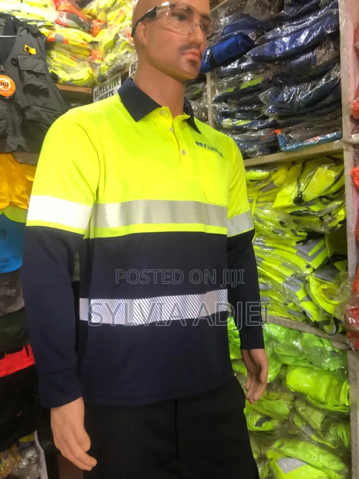 Segmented Reflector Vis Safety Shirts