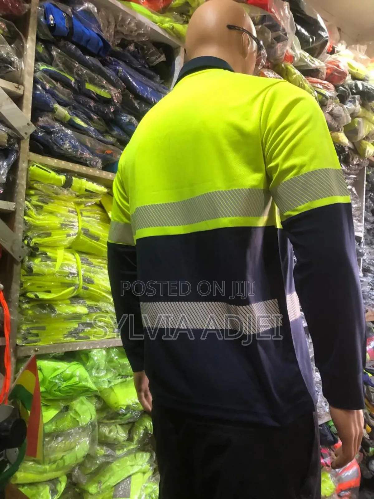 Segmented Reflector Vis Safety Shirts