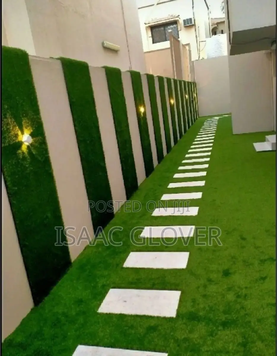 Landscaping and Concrete Stamped Floor