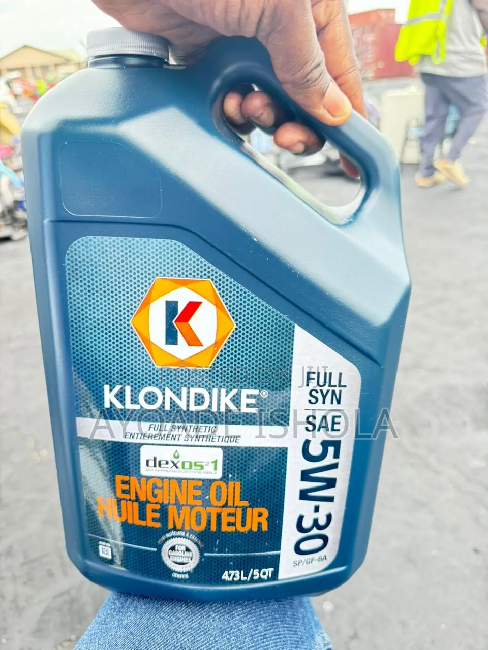 3 In1 5l Each Klondike 5w-30 Full Synthetic Engine Oil,