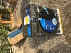 8kg Washer Front Load Midea Grey.
