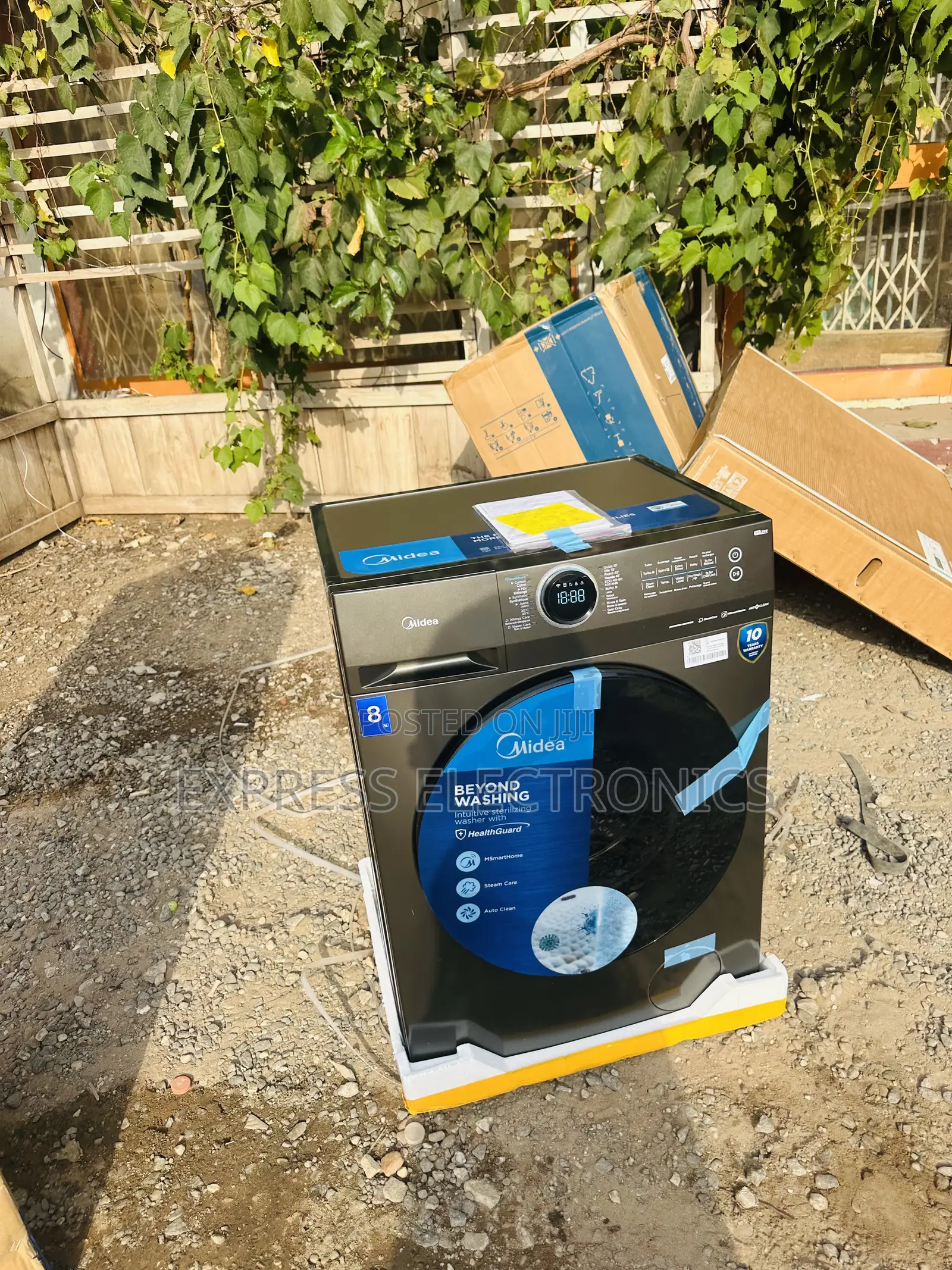 Better Deal on Midea 8kg Front Load Stainless Steel