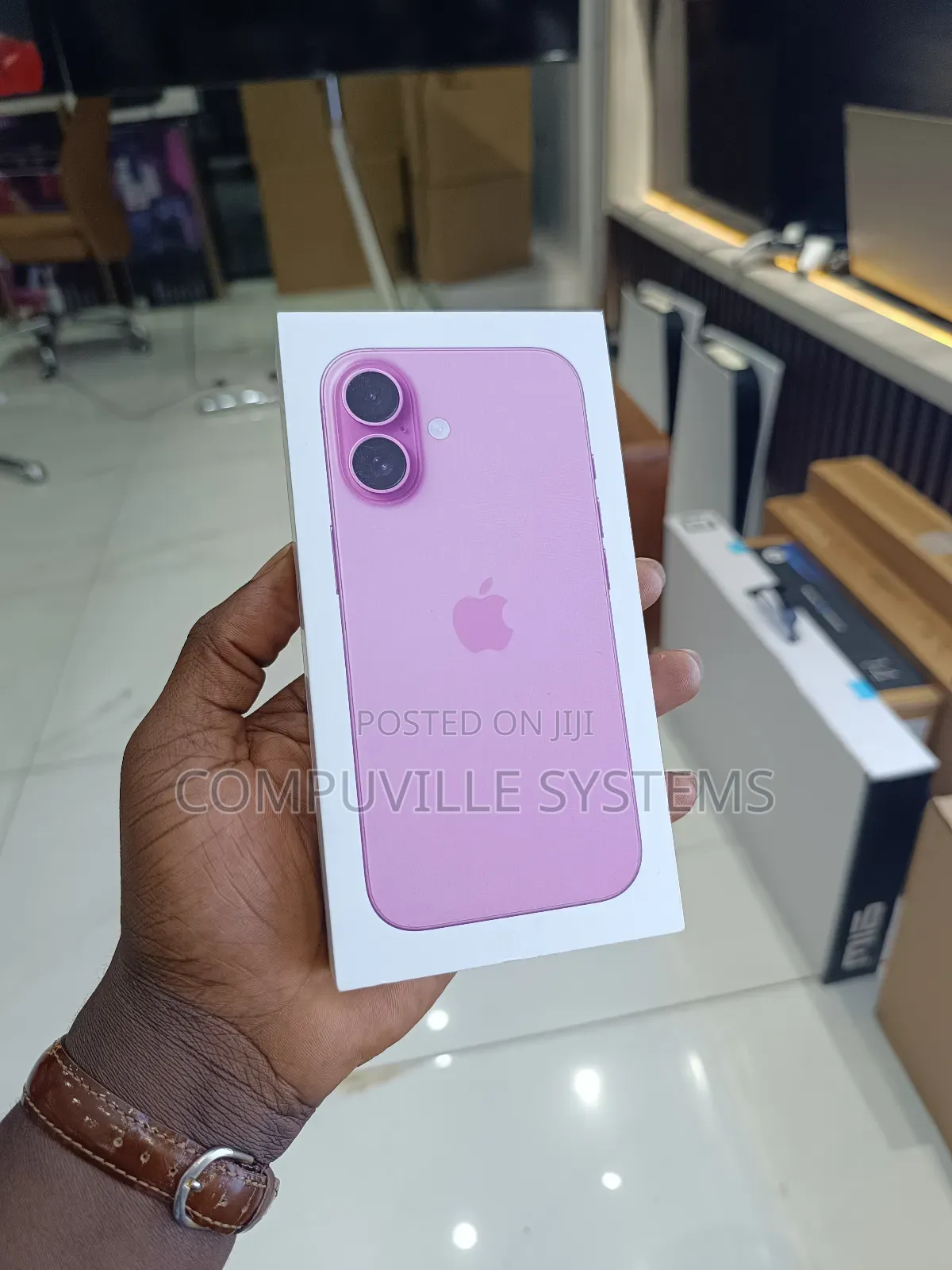 New Apple iPhone 16 128 GB Pink