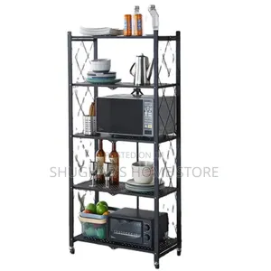 5 Tier Foldable Storage Rack / Trolley