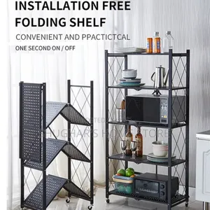 5 Tier Foldable Storage Rack / Trolley