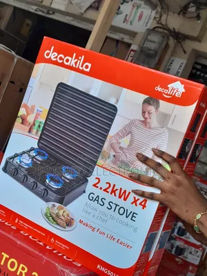Decakila 4burner Durable Gas Stove