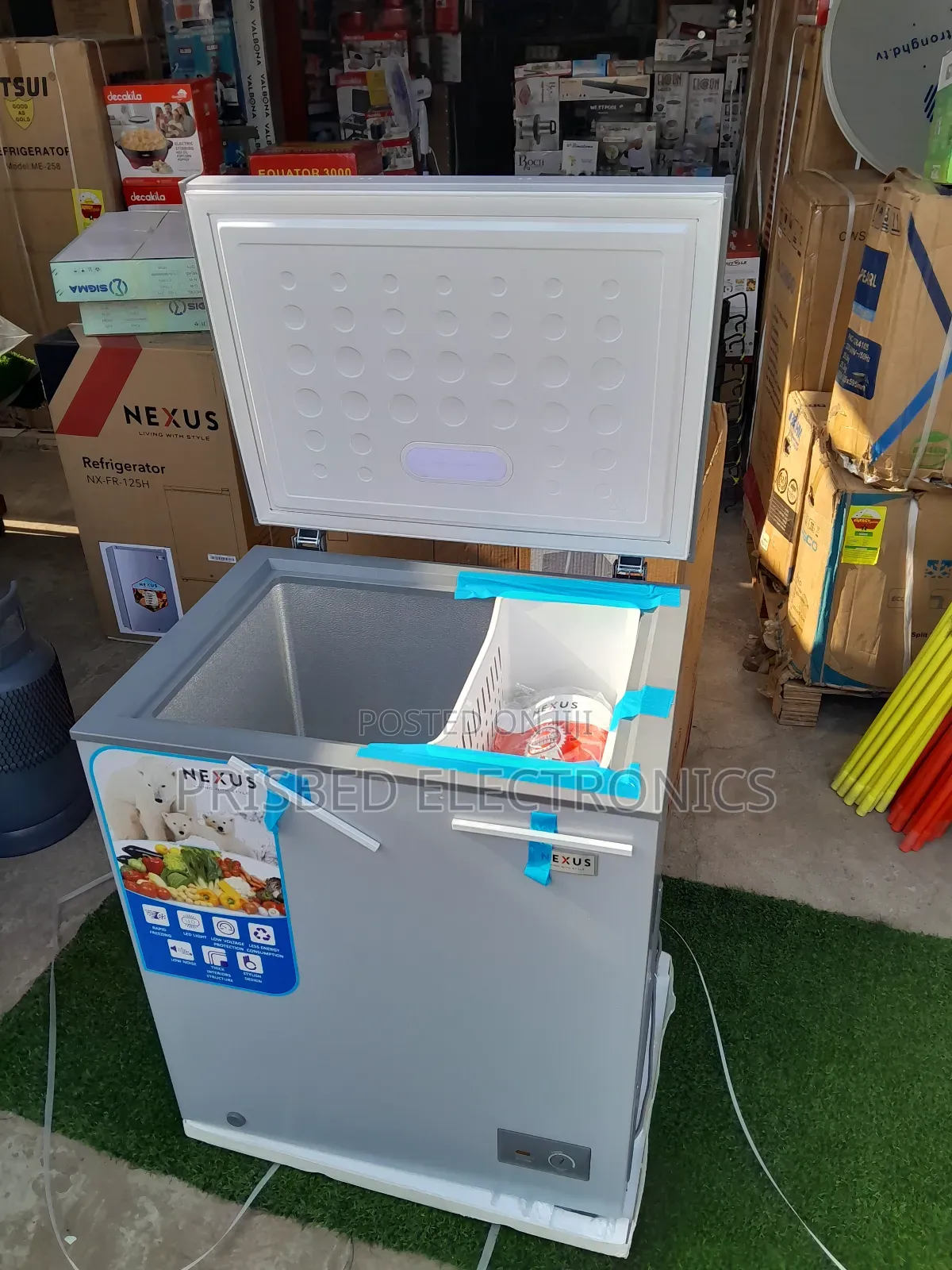NEXUS Durable Chest Freezer 145 Litres