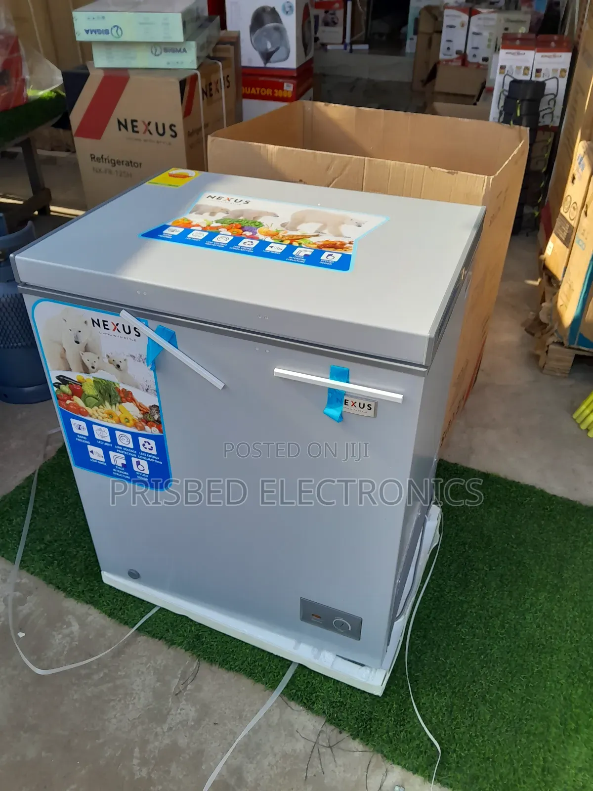 NEXUS Durable Chest Freezer 145 Litres