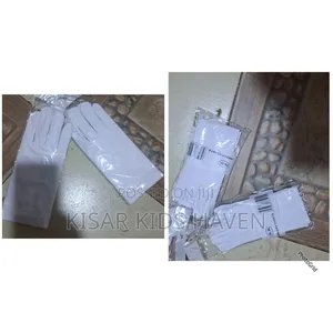 Kids Hand Gloves White 1 to 2 Years, 3 to 8 Years
