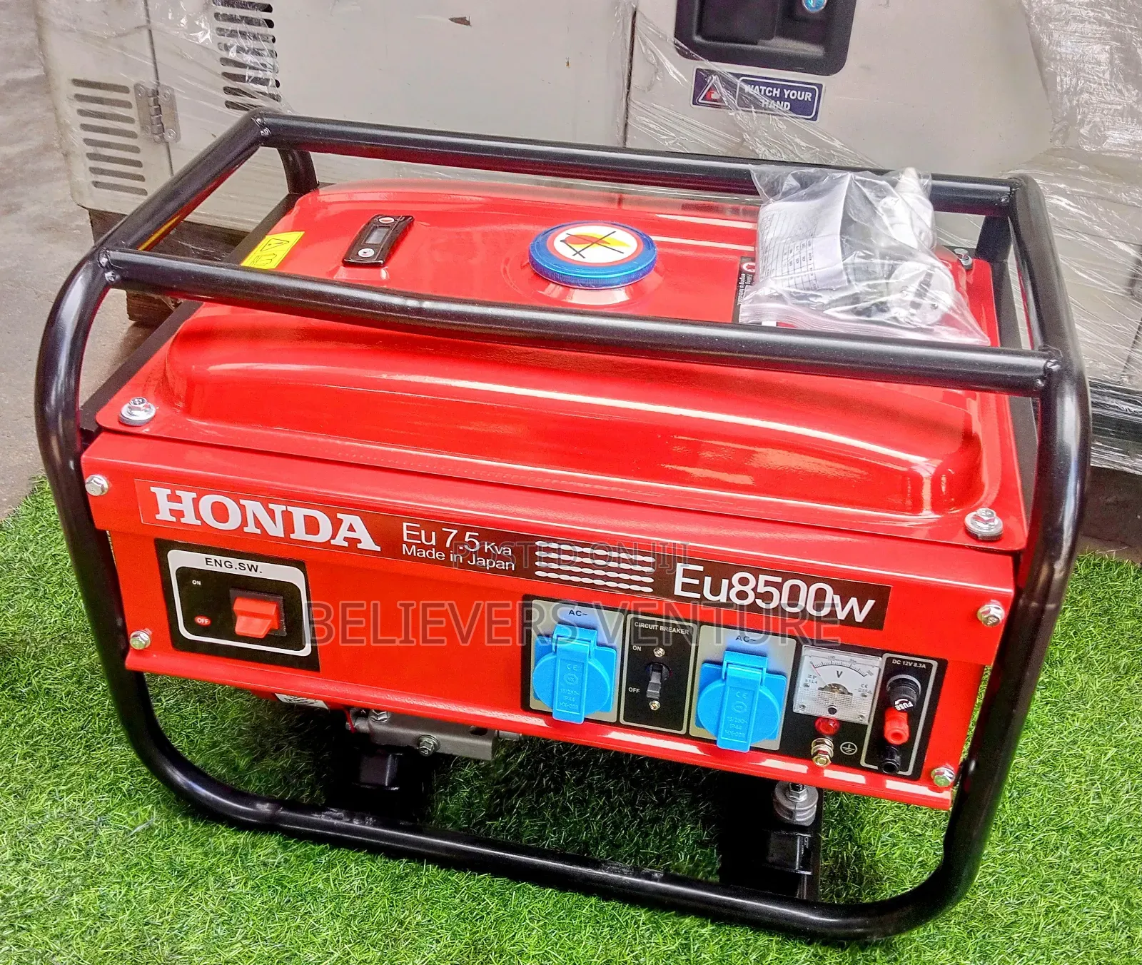 Petrol Generator 7.5kva 8500watt Normal Pull Start Honda New