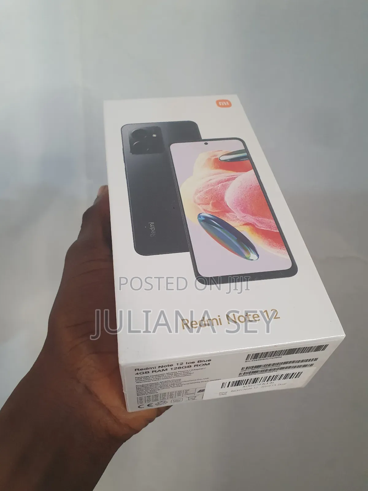 New Xiaomi Redmi Note 12 4G 128 GB Red