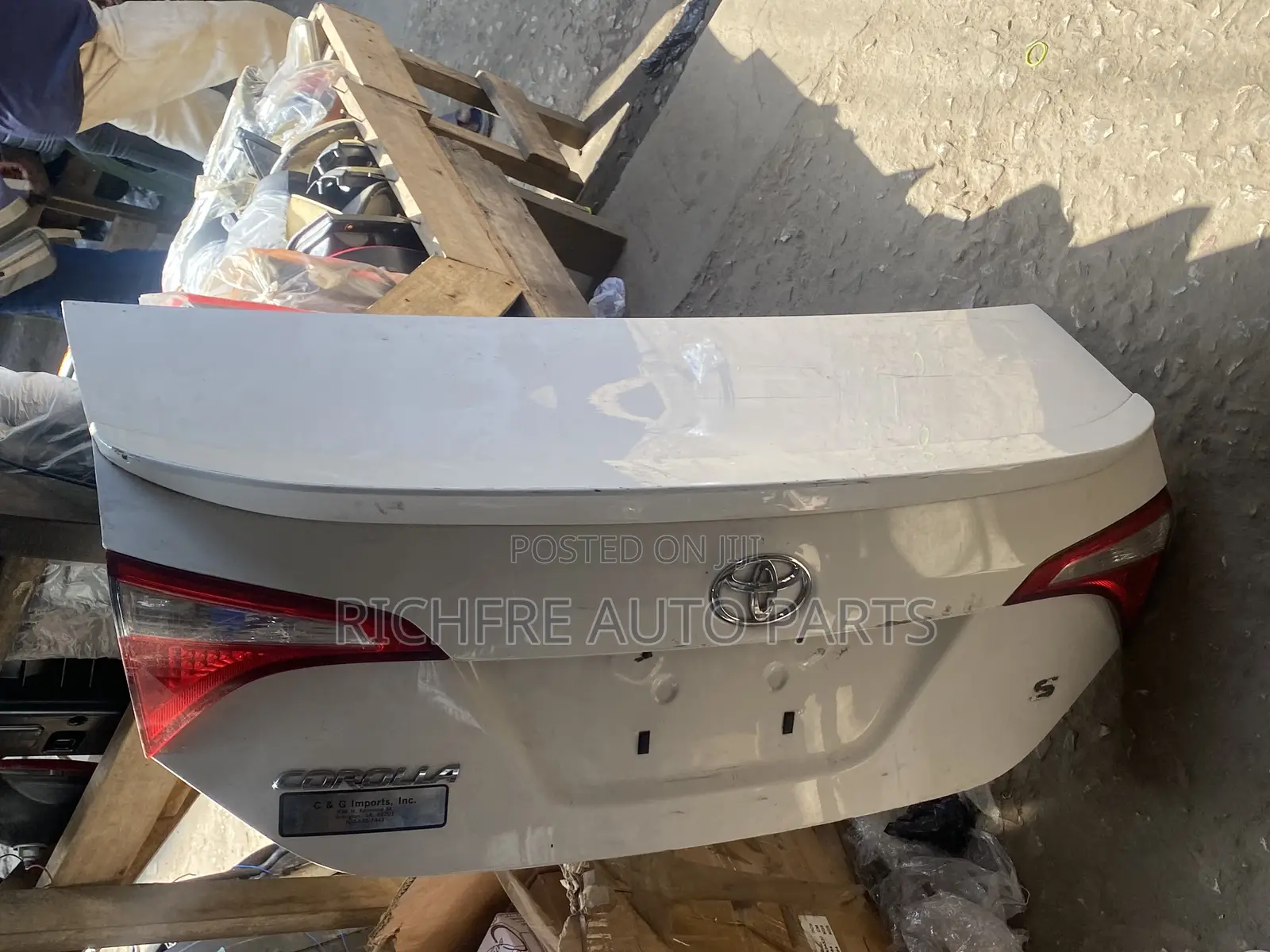 Toyota Corolla 2014 2017 Boot