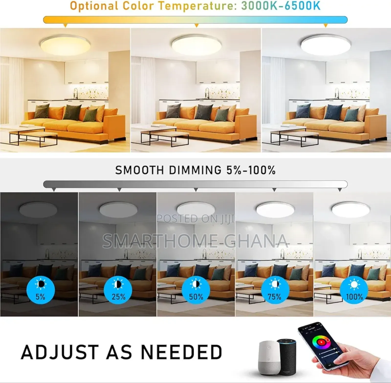 Led Smart Ceiling Light
