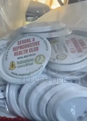 Costumed Round Badge Pins