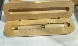Bamboo Customised Pen With Case