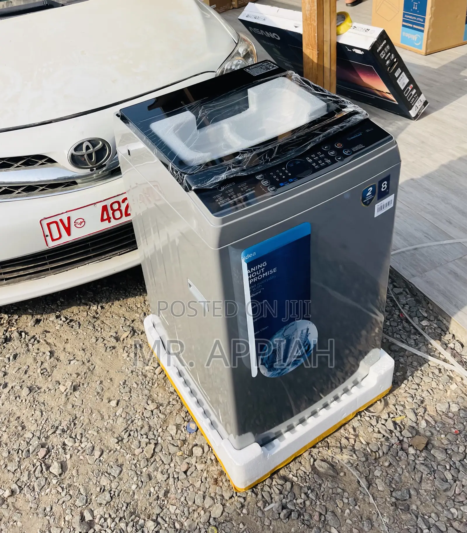 Energy Sufficient Midea MA200W80/G 8kg Washing Machine.