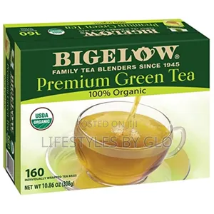 Bigelow Premium Organic Green Tea Bags 160 Ct