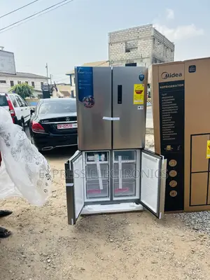 Quality Sleek MDRF632FGN46D Midea Fridge 4doors