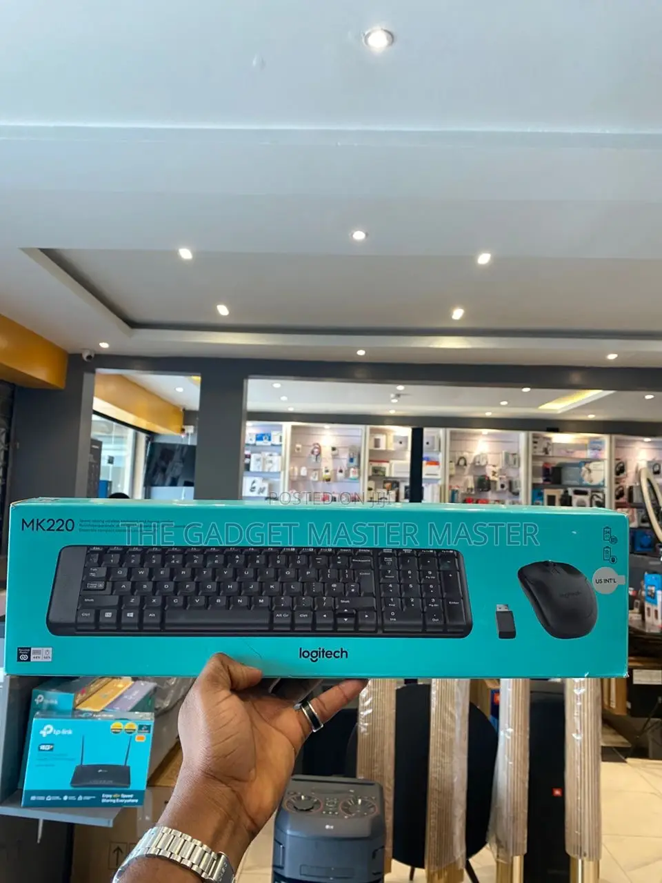 Logitech Mk220 Wireless Mouse