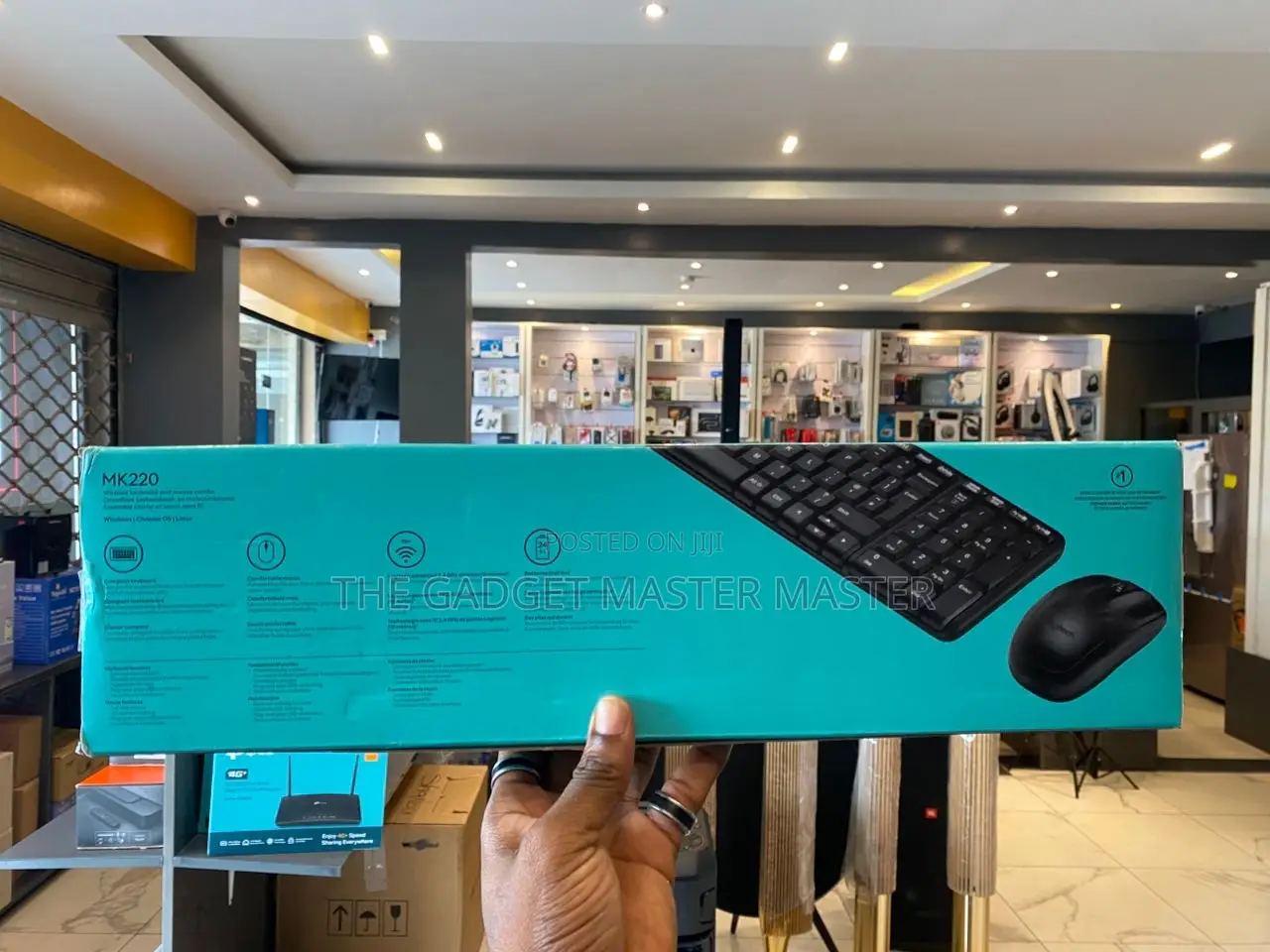 Logitech Mk220 Wireless Mouse