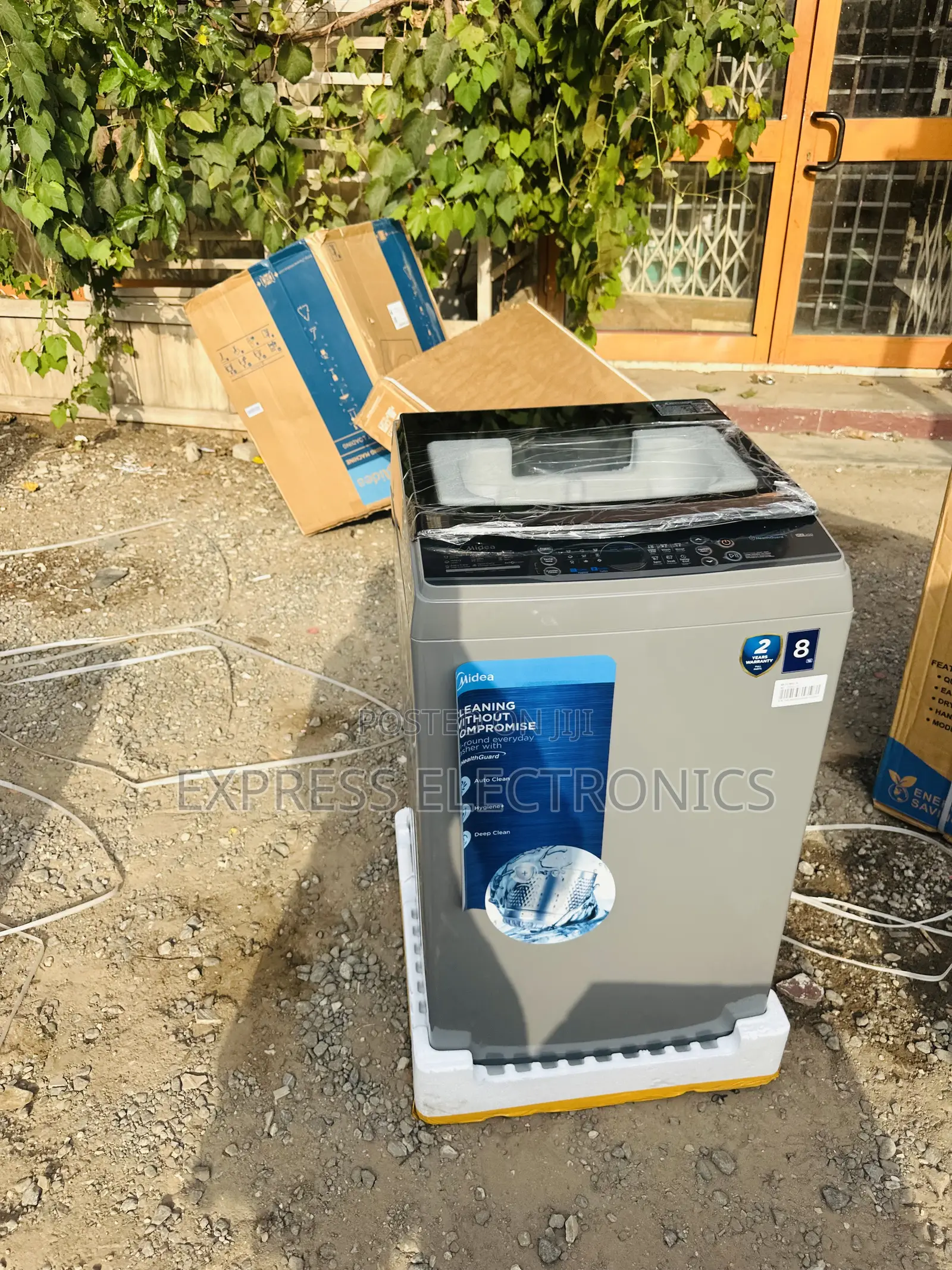 Midea 8kg Top Load Full Auto Washing Machine Ma200w80/G
