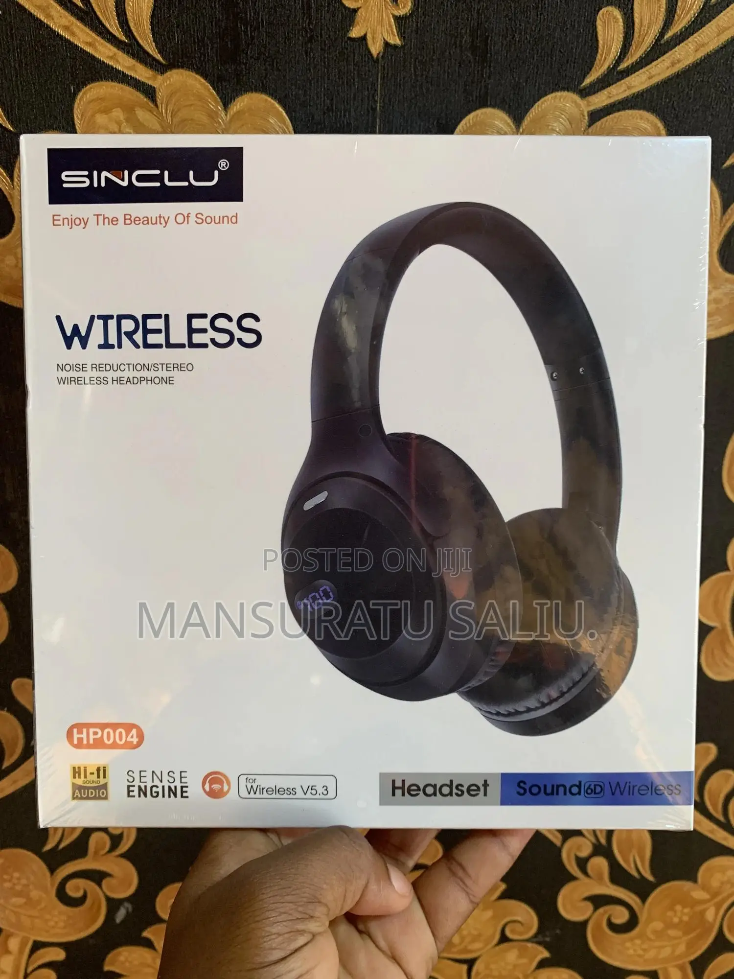 Original Sinlu Noise Reduction/Stereo Wireless Headphone