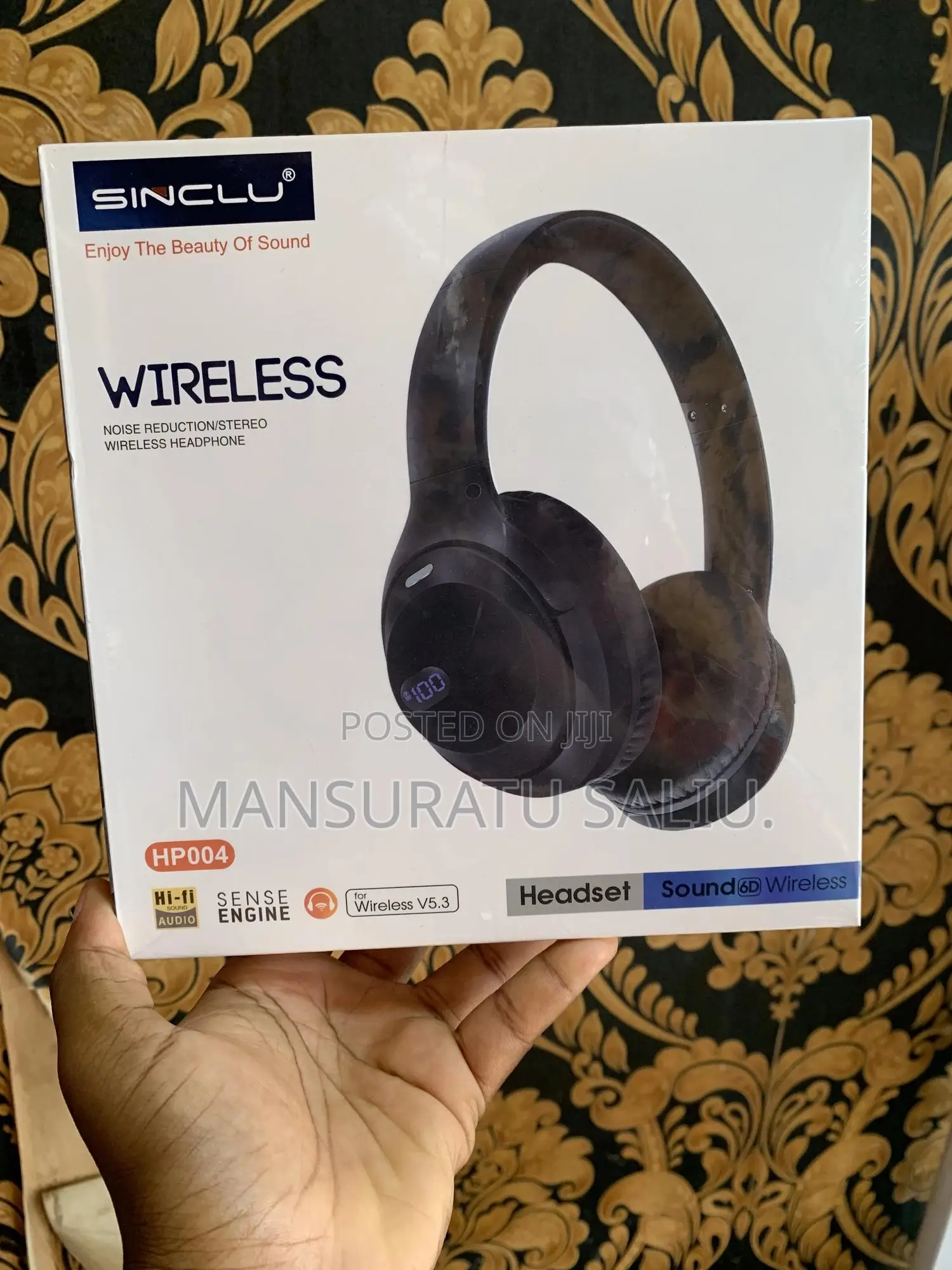 Original Sinlu Noise Reduction/Stereo Wireless Headphone