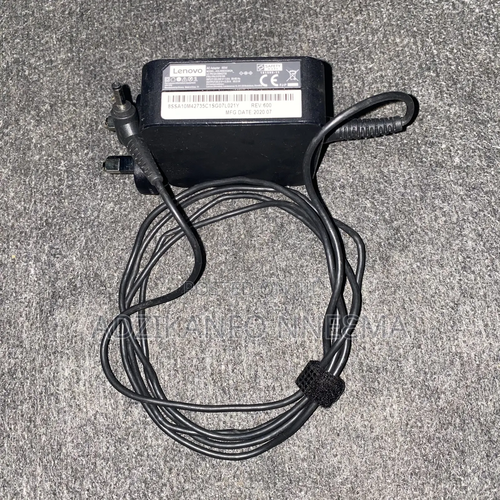 65W Lenovo Adapter
