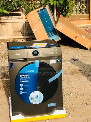 Midea 8kg Front Load Washing Machine:Clean,Quiet, Convenient