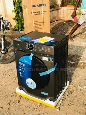 Clean,Quiet,Hassle Free With Full Automatic Midea 8kg