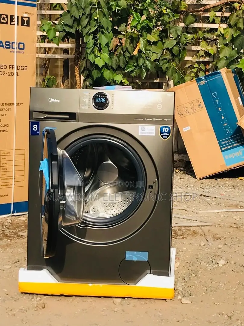 Midea 8kg Full Automatic Machine:The Smarter Way to Wash