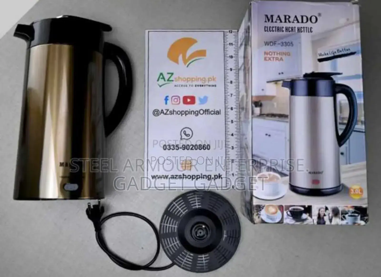 3.0 L Marado Kettle