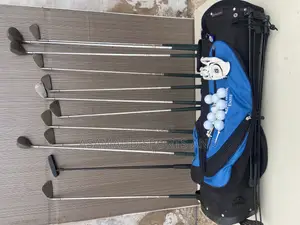Set of Golf Clubs With Balls at Cool Price