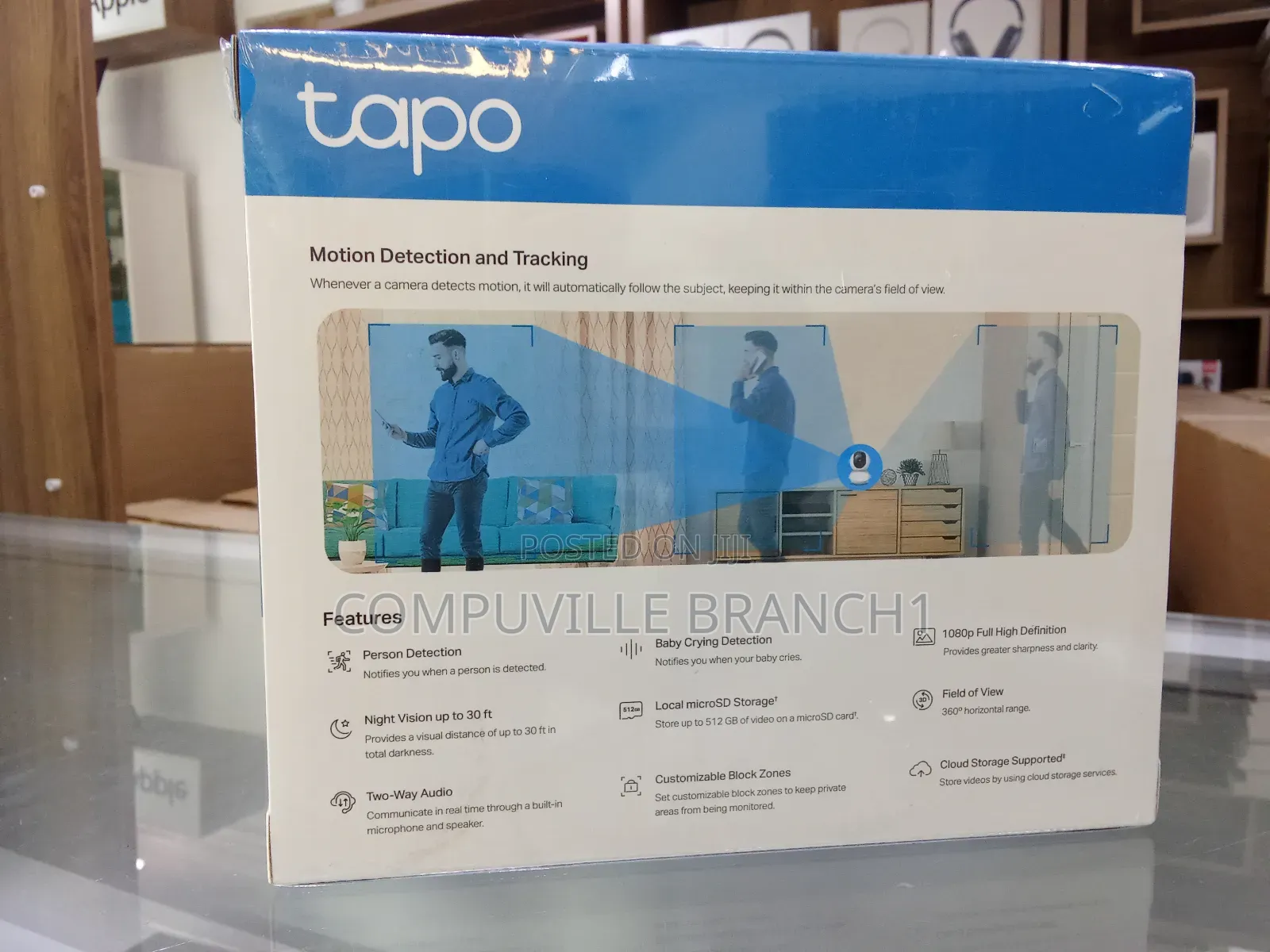 Tapo Pan/Tilt Home Security Wifi Camera