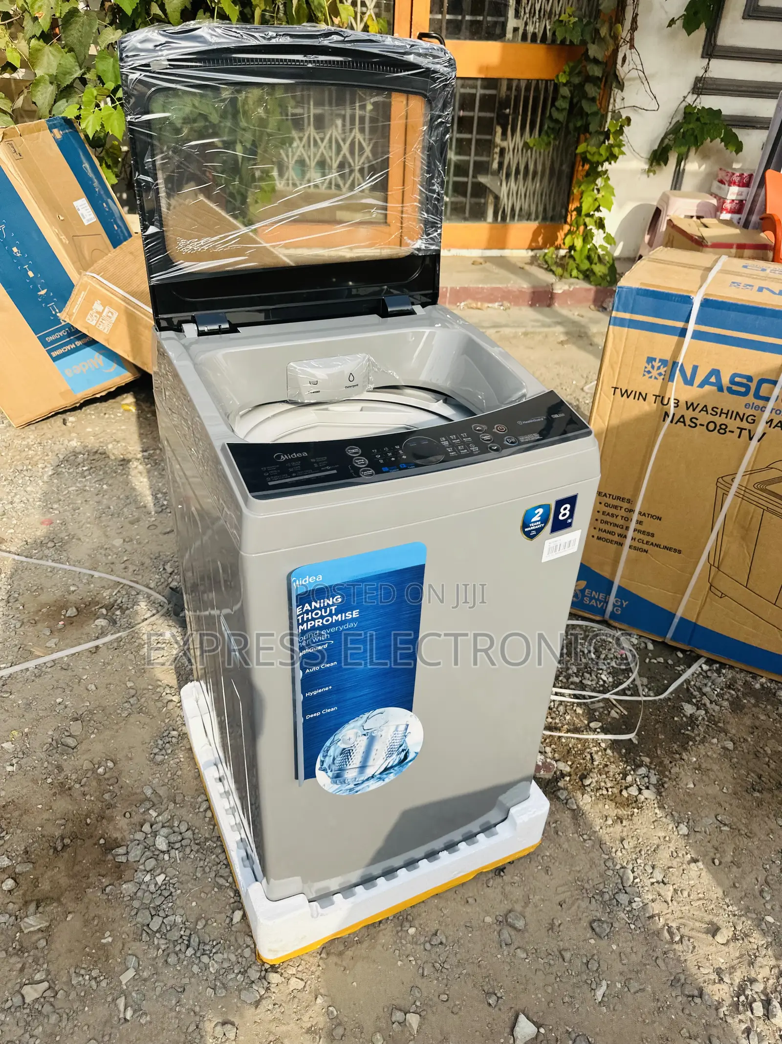 Ultra Modern Sleek MA200W80/G 8kg Topload Midea