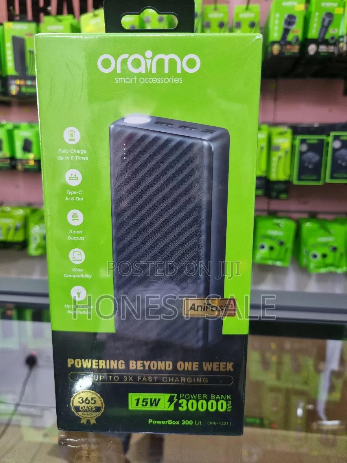 Oraimo Powerbox 300 Lite 30000mah 15w Power Bank