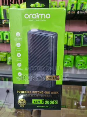 Oraimo Powerbox 300 Lite 30000mah 15w Power Bank